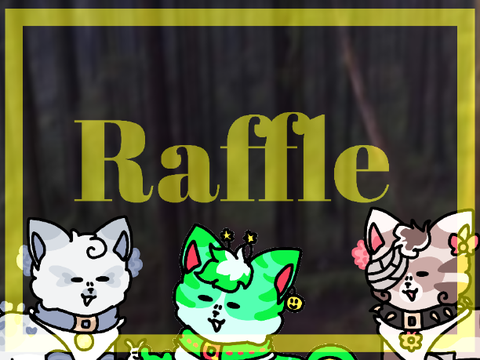[] Raffle [] Open! []