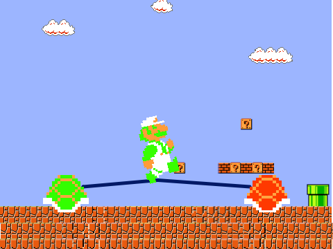 luigi trampoline simulator remix