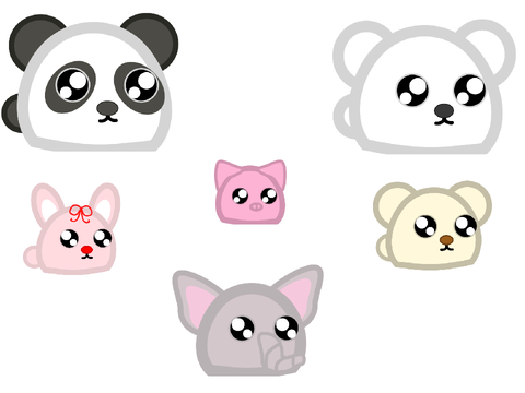Cute animal designs! 