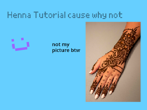 Henna tutorial! (Simple and ez)