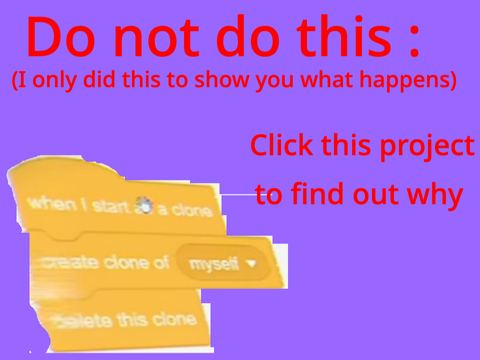 Do not click this project!