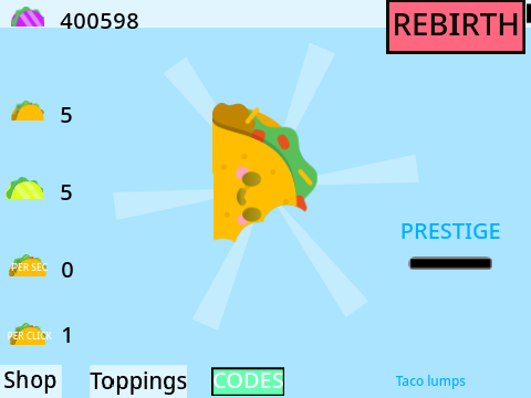 Taco Clicker (UPD 13.9)