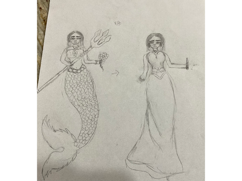 I can’t draw hair LOL