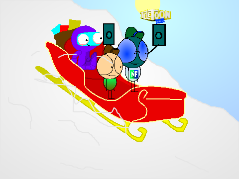 Add yourself riding in a santa sleigh 