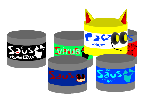Add yourself after eating Virus Saus