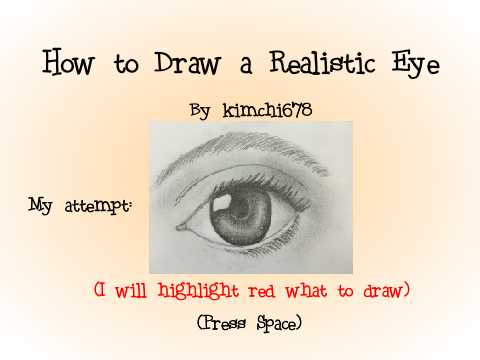 How to Draw an Eye