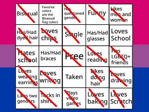 Bisexual Bingo! 