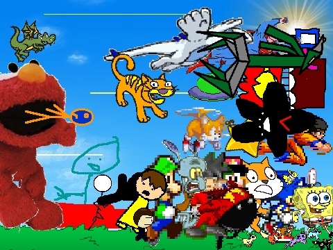 Add yourself running from Elmo! (1) remix remix