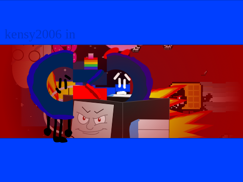 Add Yourself being chased by "Tac Nyan" kensy006