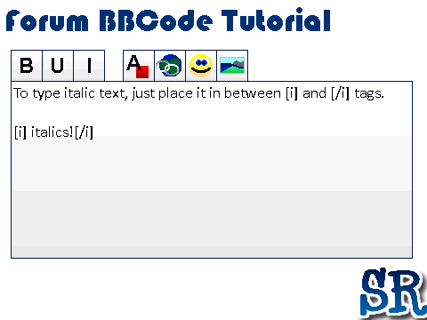 Forum BBCode Tutorial