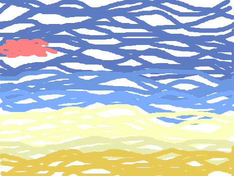 The sea, the sun, the moon