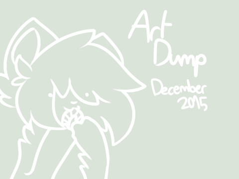 christmasu art dump
