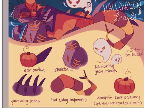 OTA— Glitchii Halloween Traits!