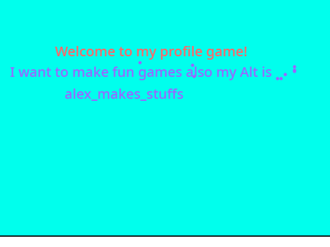 My profile