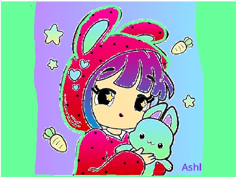 Coloring contest entry - By AshlynEllla