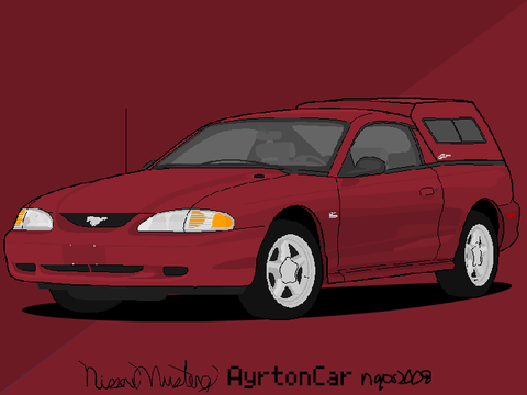 1995 Mustang GTS Pickup w/ canopy