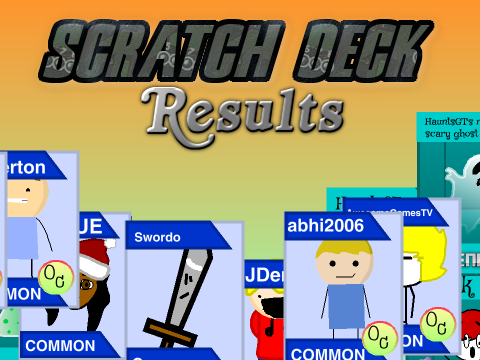 ScratchDeck™ Card Contest! Results!!