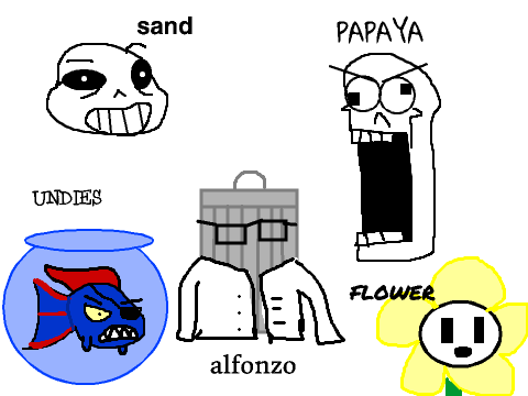 UNDERTALE CHARACTER ART
