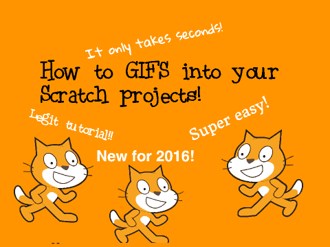How to put gifs in your projects! 2016 version!