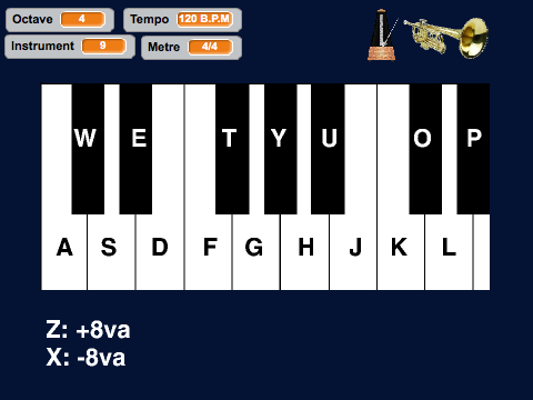 Pianoband - A Music Playing Program