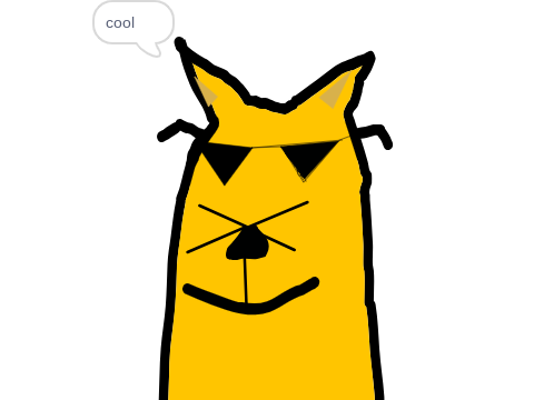 2d cat vibin