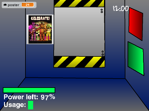 test for FNAF fan game 