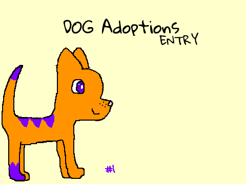 DTA Dog adoptions entry