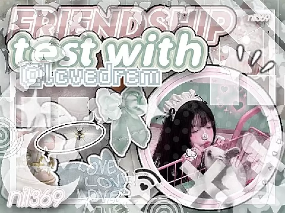 ╰ ═  ⊹ㅤ˚ ۪ . friendship ⇒ test  ︵ ㅤᶻᶻᶻㅤ˖ㅤ۫ㅤ