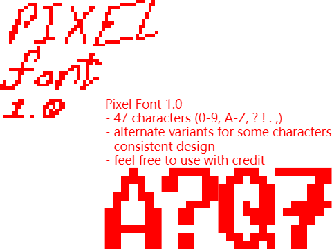 Pixel Font