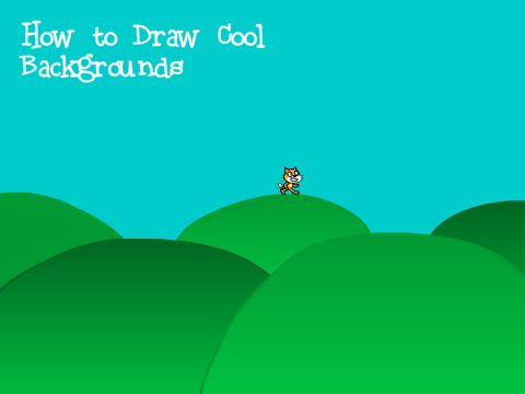 How to draw Cool Backgrounds