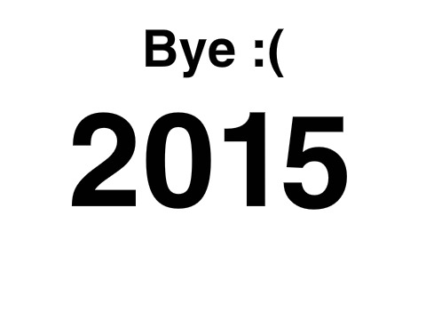 It's 2016