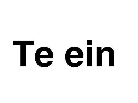 Te wai I drai tings
