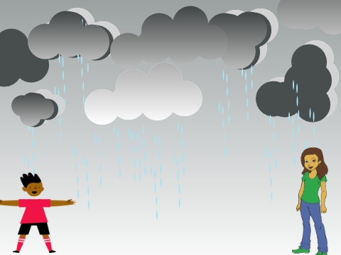 Rainy Day Skeleton