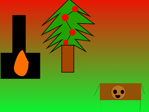 Christmas parallax