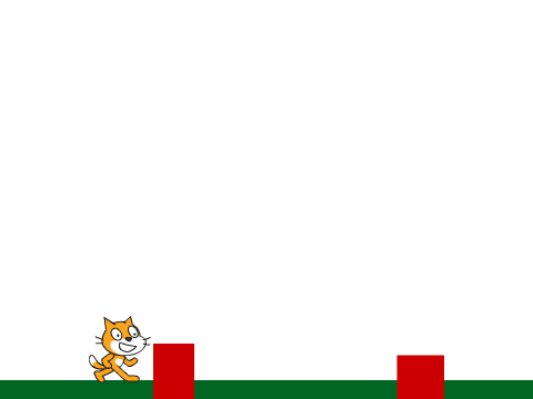 Simple jump up using Make a Block
