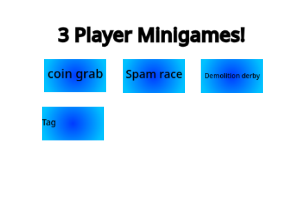 3 Player minigames (beta version)