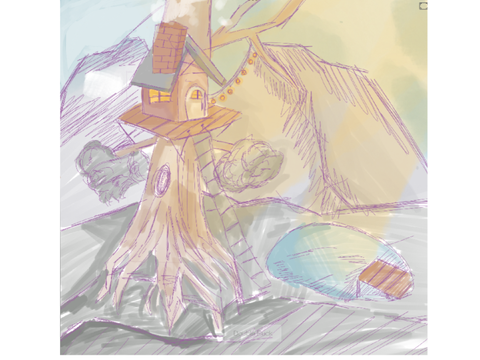 :; treehouse [drawing] :;