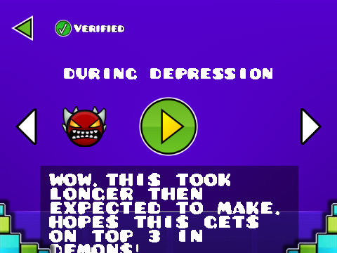 Geometry Dash Revamped - During Depression