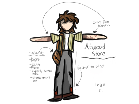 Edited drawing of Atwood