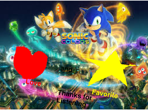 Reach for the stars "Sonic Colors" Theme song Lyrics