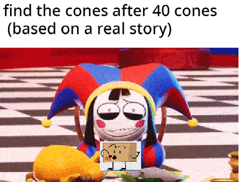 find the cones after 40 cones