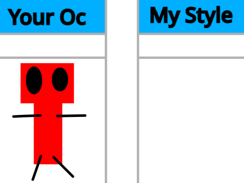 Drawing Ocs in my style remix
