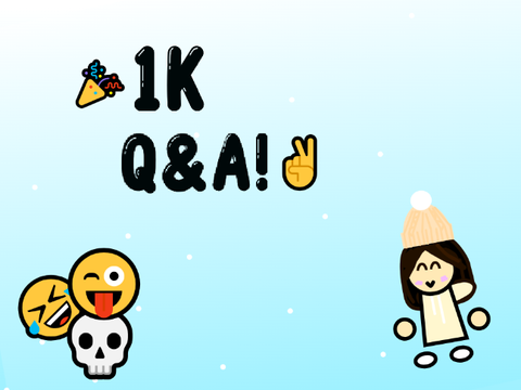 ⭐1k Q&A (comment questions)⭐#all #q&a #1k #trending #popular #recent 