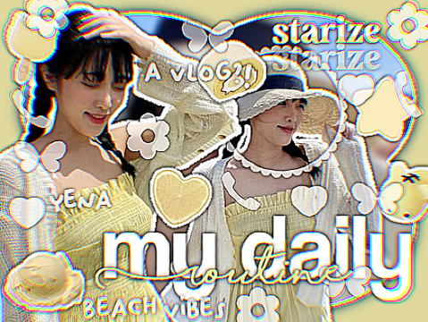 ∿⠀ ⠀my daily routine ⠀♡