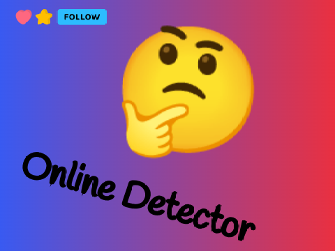 Online Detector V1.1 #games #art #all #animations #trending 