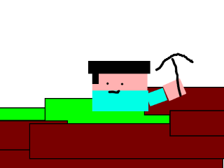 minecraft braking anamation