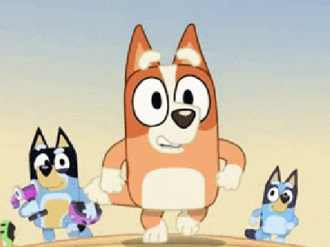 bluey memes be like
