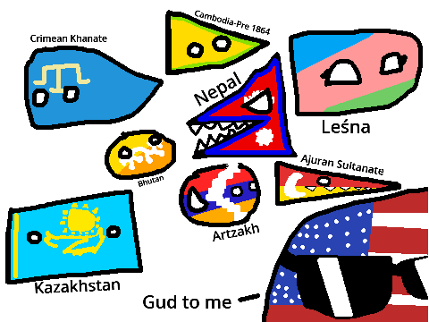 Countryball stuff i did :|