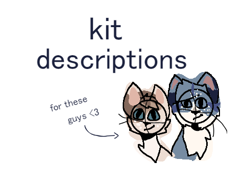 ➵ kit descriptions | spindrift + driftwood