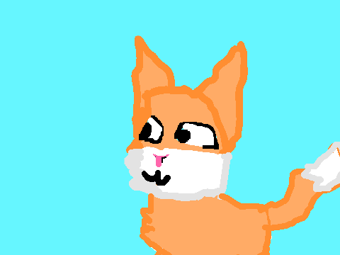 Scratch cat art